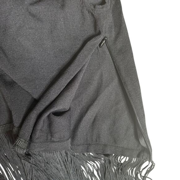 ZARA FRINGED RIBBED TOP sz S - Picture 5 of 11